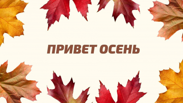 «ПРИВЕТ ОСЕНЬ»